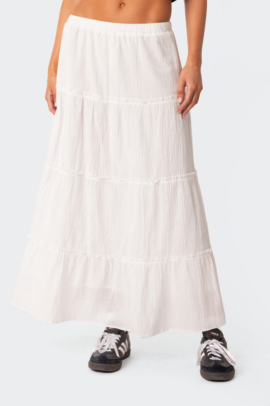 Charlotte Tiered Maxi Skirt