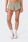 Ruffled Hem Micro Shorts