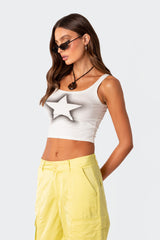 Spray Star Tank Top