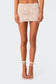 Wispy Lace Mini Skirt