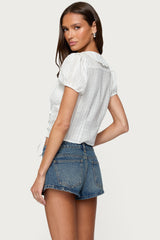 Valera Cotton Tailored Button Up Shirt