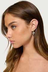 Heart Charm Earrings