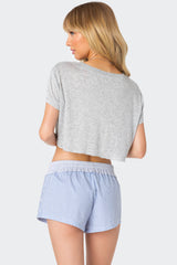 Seville Cropped T Shirt