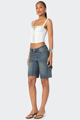 Carpenter Denim Bermuda Shorts