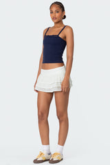 Looped Neckline Tank Top