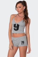 Jordan V Neck Halter Top