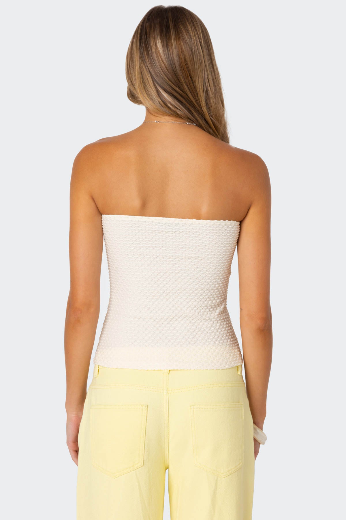 Albina Textured Tube Top