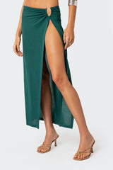 Nyssa Wrap Midi Skirt