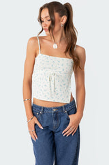 Marli Open Back Tank Top