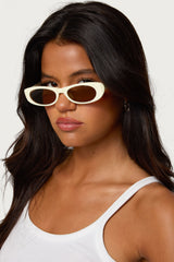 Jazibelle Oval Sunglasses