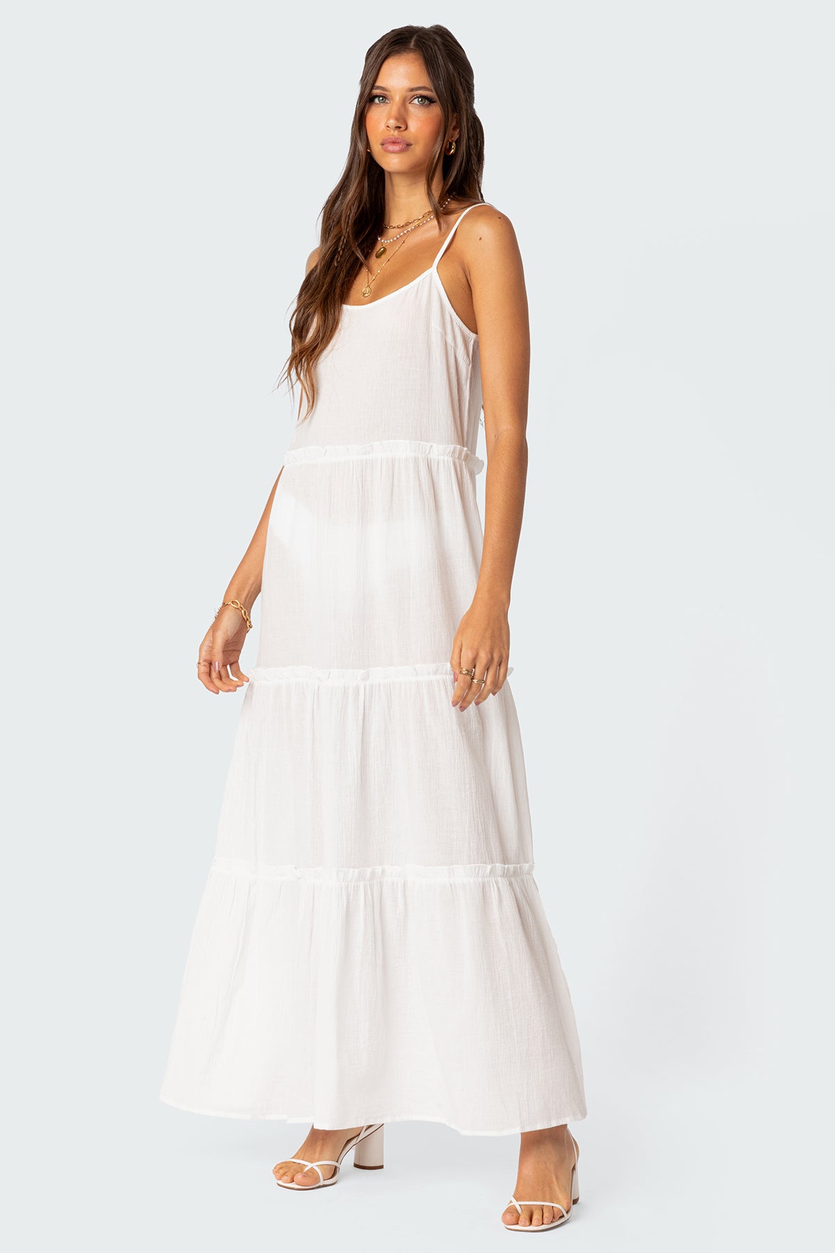 Radiant Tiered Maxi Dress