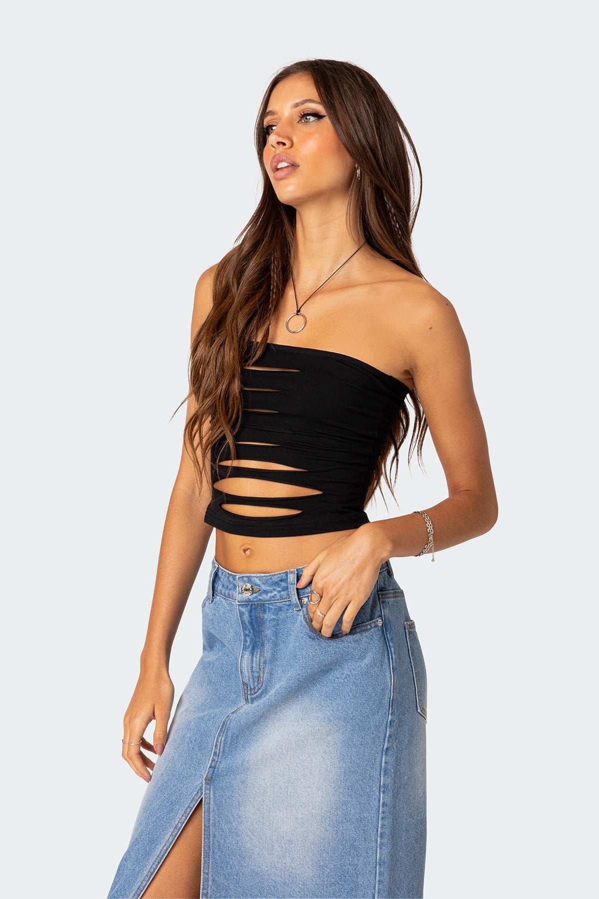 Kalista Slashed Tube Top