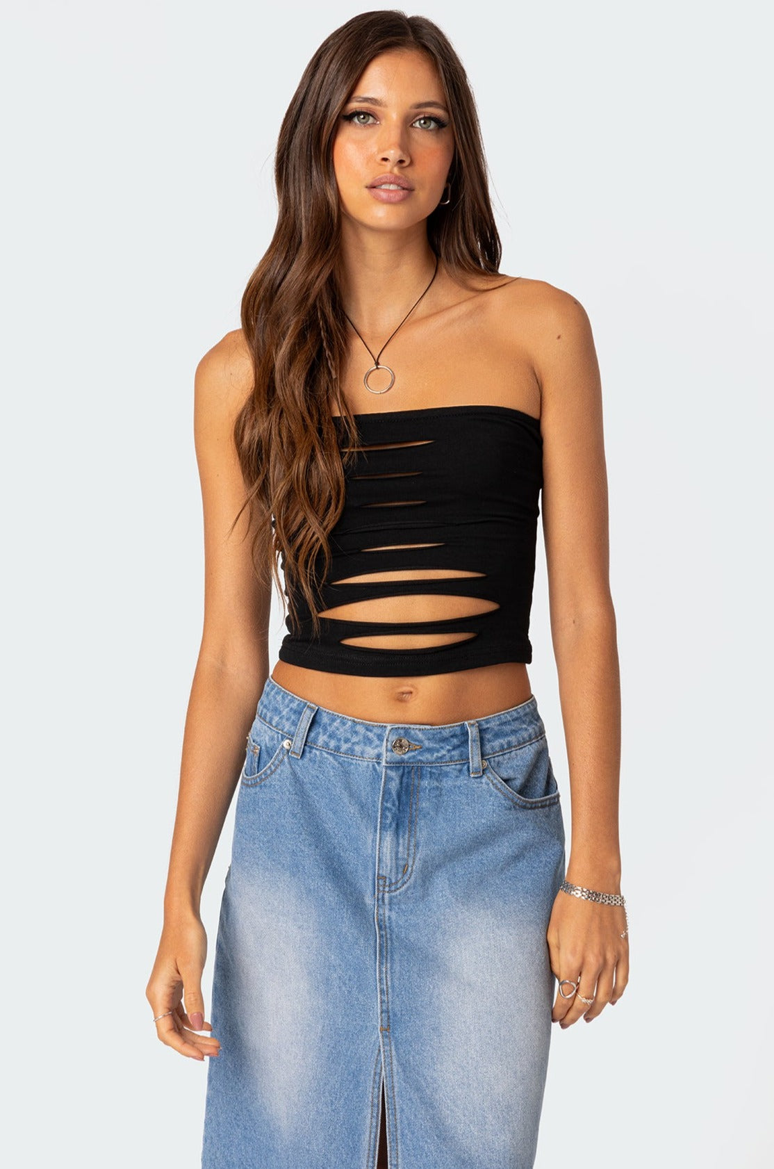 Kalista Slashed Tube Top – edikted
