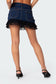 Claudia Lacey Denim Mini Skirt