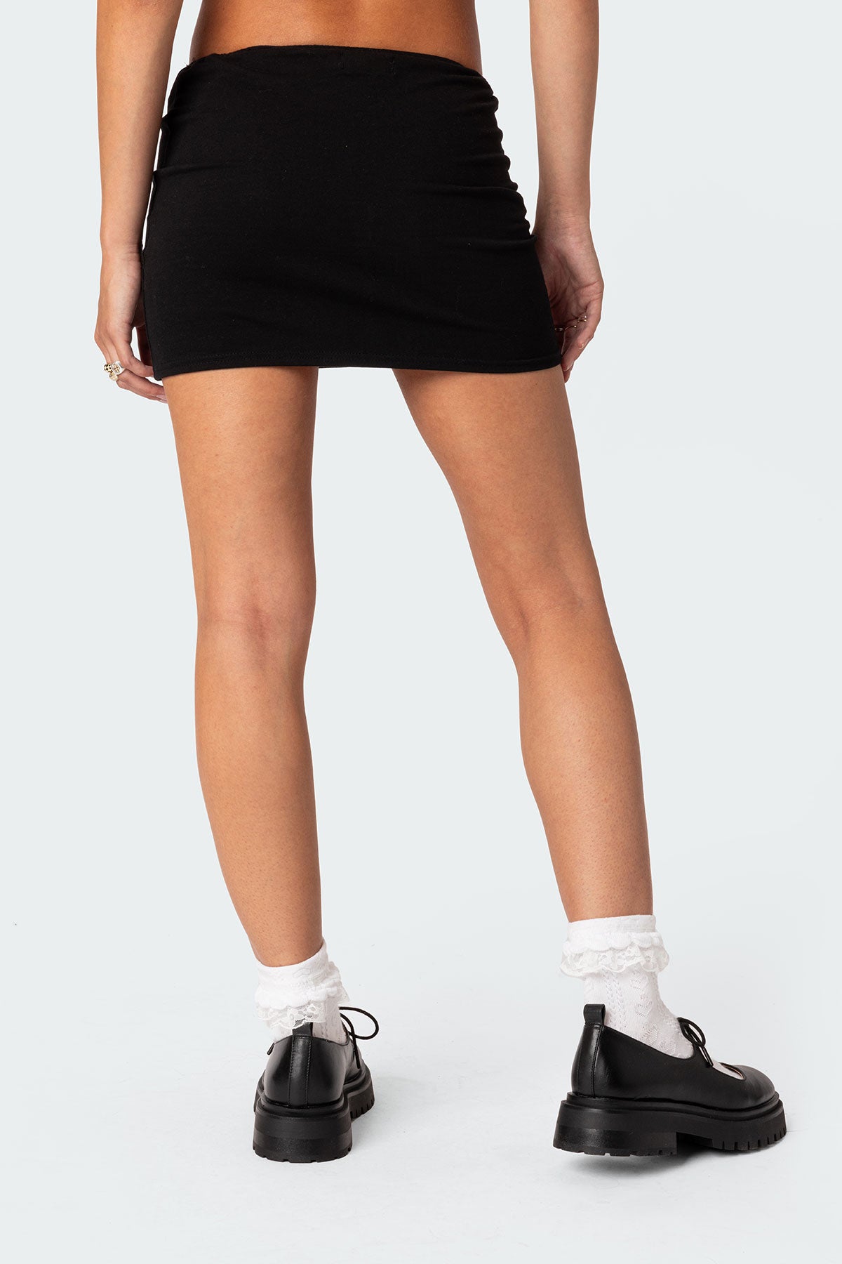 Aisha Low-Rise Mini Skirt