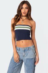 Cyprus Knit Tube Top