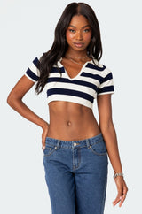 Skai Knitted Crop Top