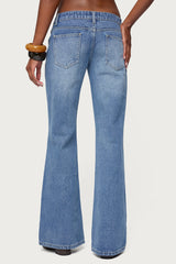 Kiarah Low Rise Bootcut Jeans