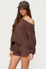 Kordelia Off Shoulder Sweatshirt