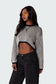 Gwenyth Textured Cropped Sweater