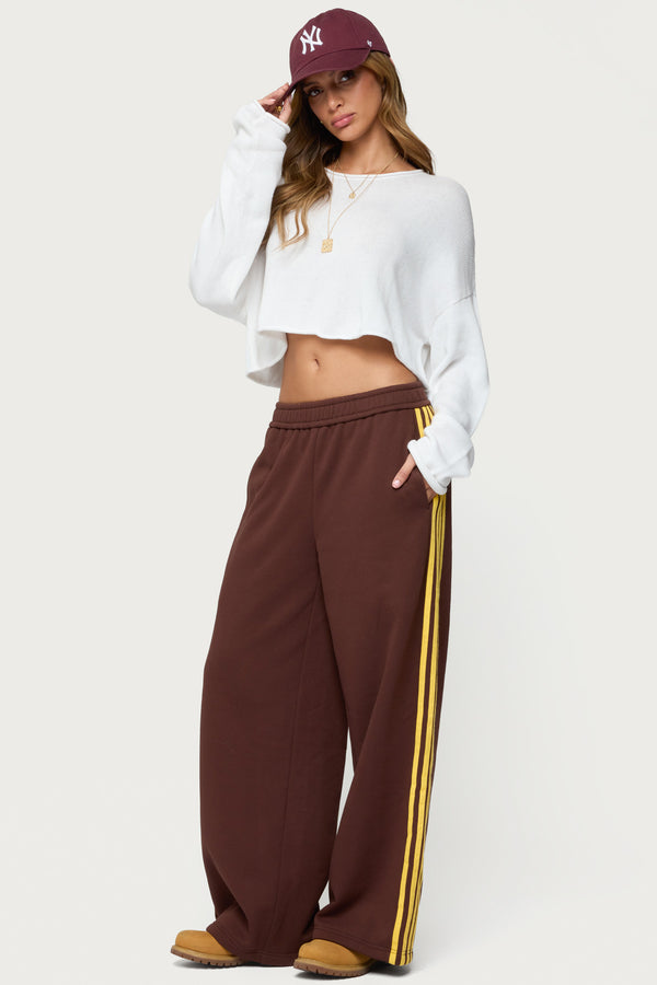 Sorin Contrast Striped Sweatpants