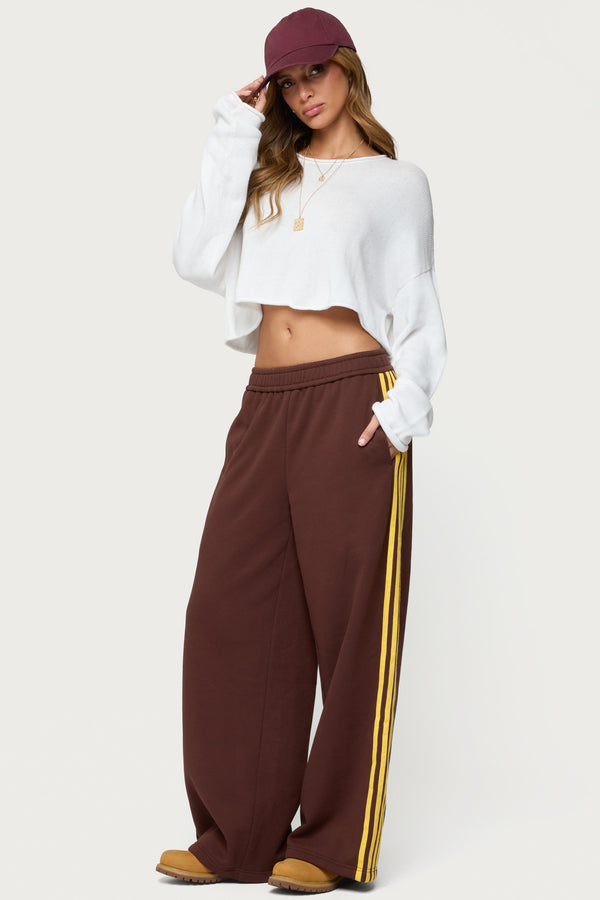 Sorin Contrast Striped Sweatpants
