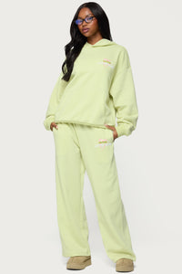 Matcha Lover Straight Leg Sweatpants