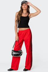 Felicity Nylon Track Pants