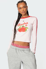 Peachy Long Sleeve T Shirt