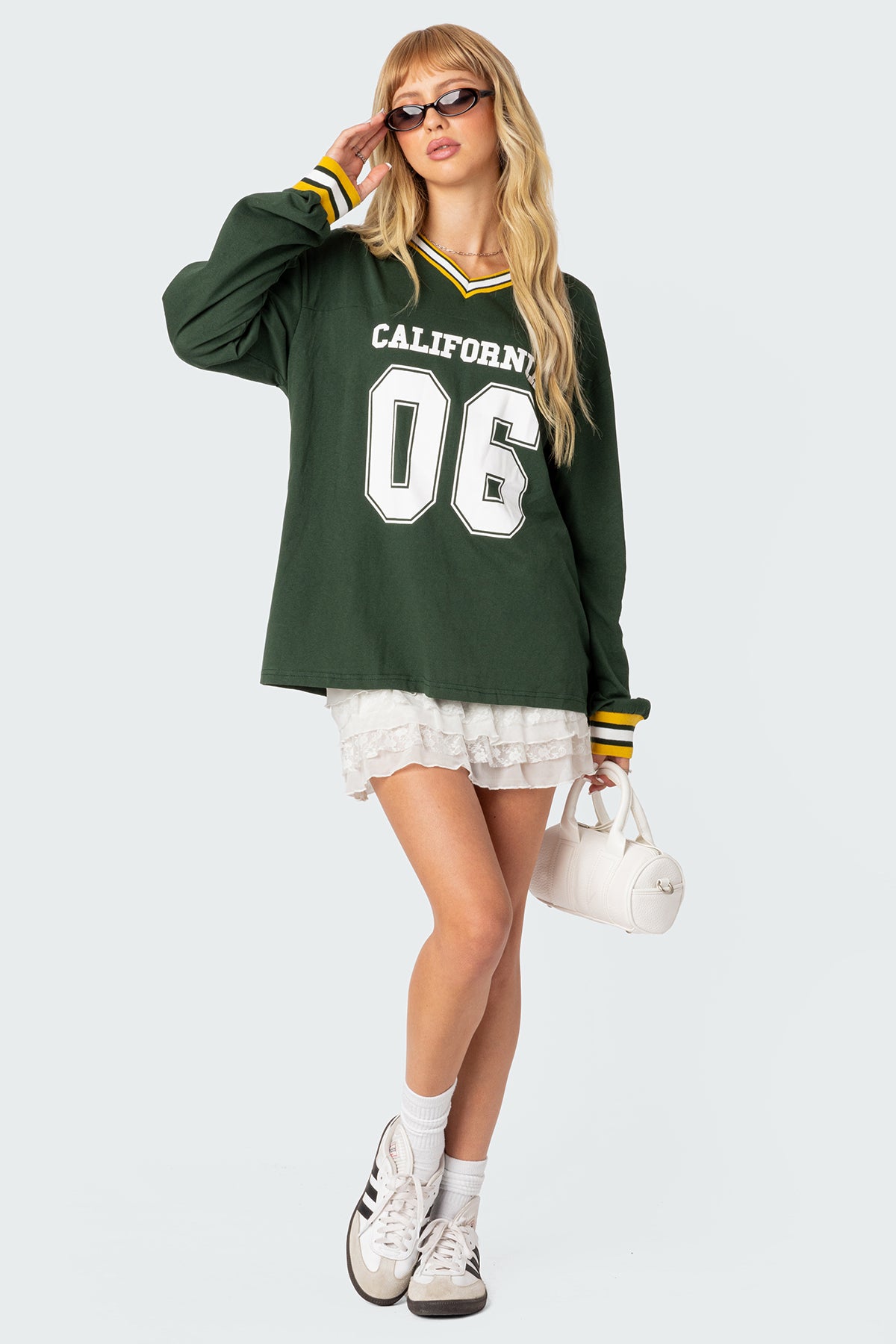 Cali Oversized Baseball T-Shirt – edikted