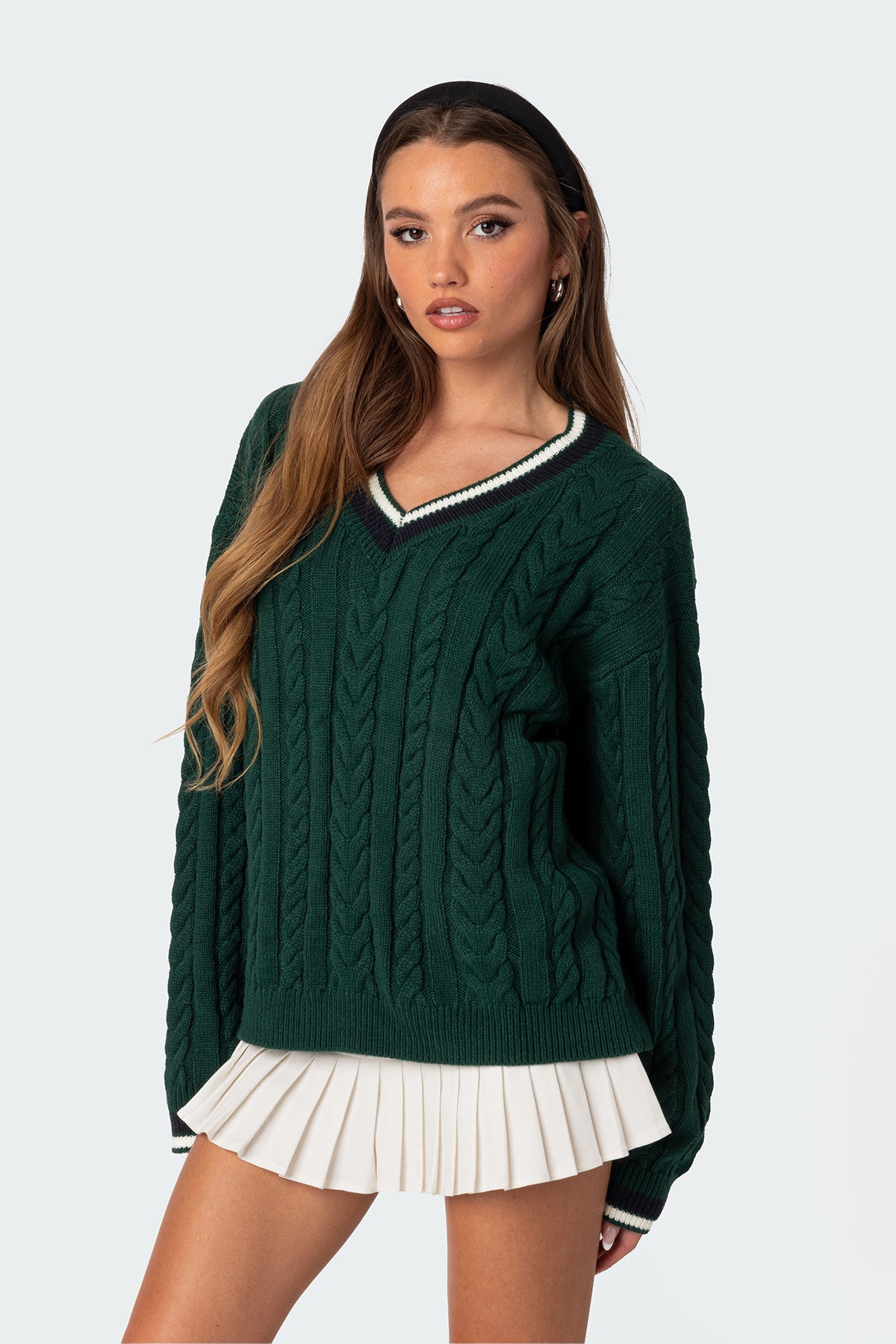 Amoret Cable Knit Sweater