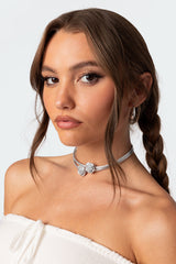 Twin Rose Choker