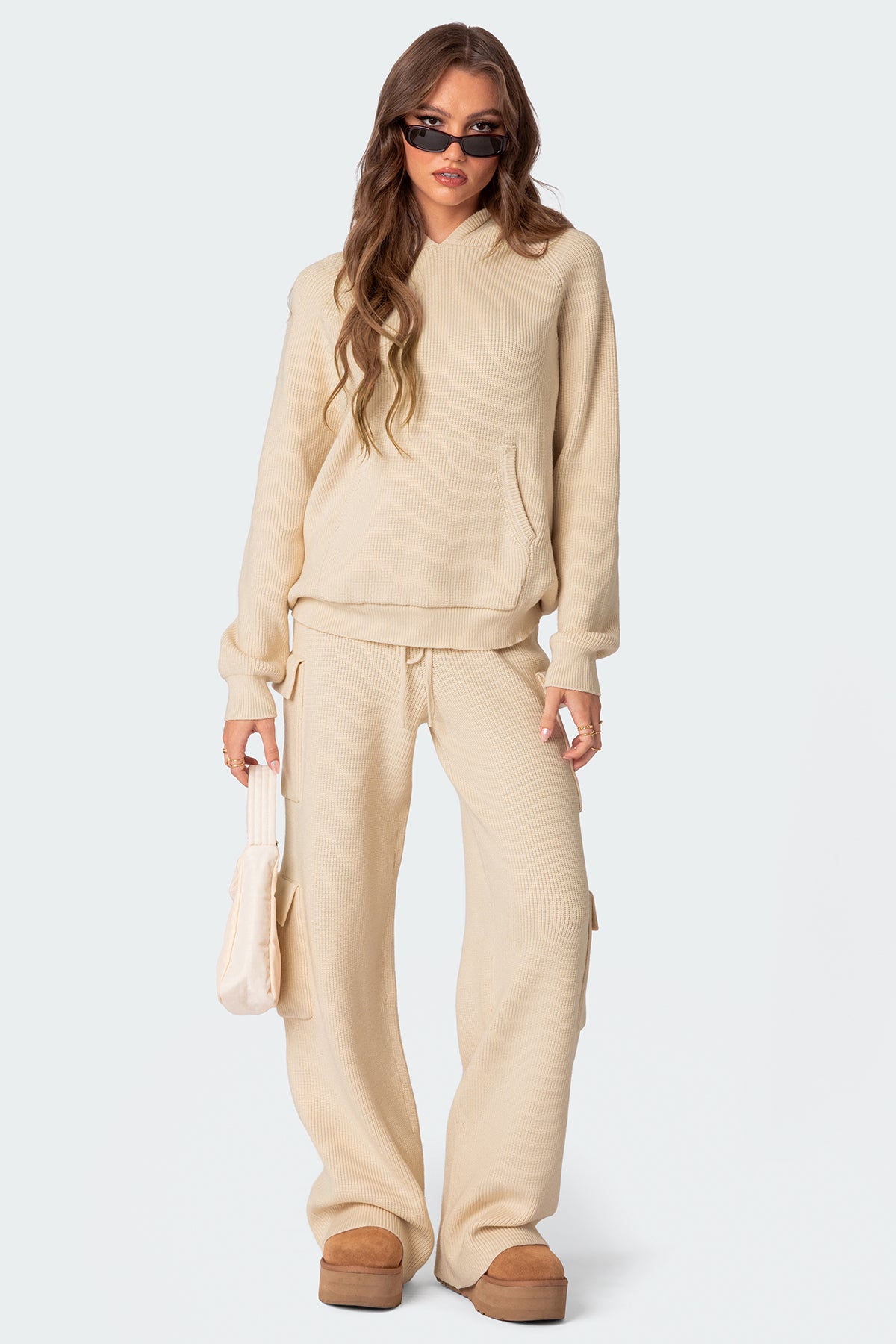 Wynter Oversized Knit Hoodie