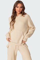 Wynter Oversized Knit Hoodie