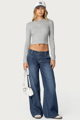 Mikayla Ribbed Top