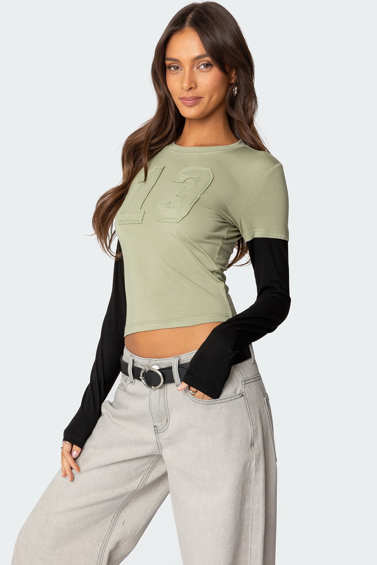 13 Layered Long Sleeve T Shirt