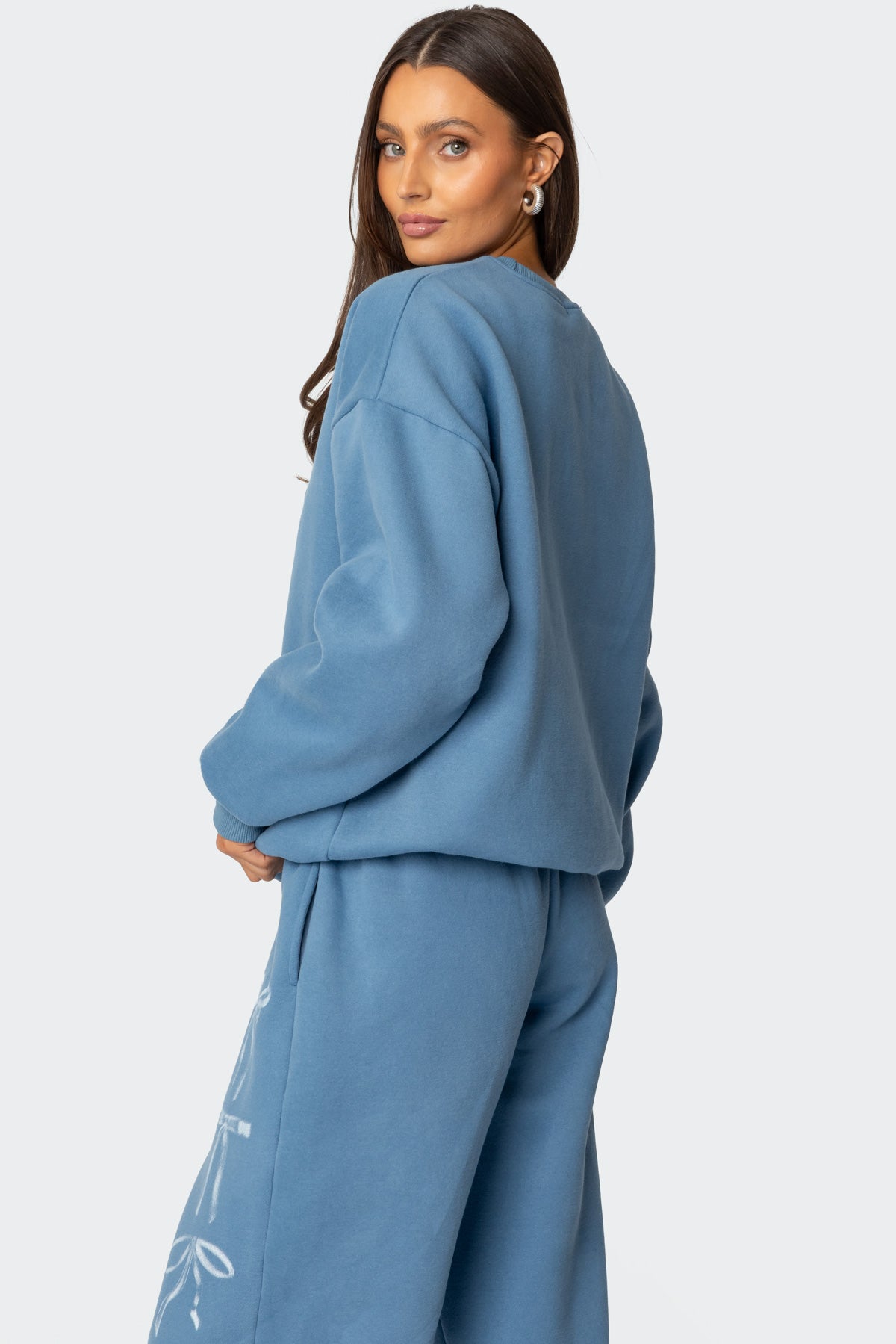 Bow Bliss Oversized Sweatshirt