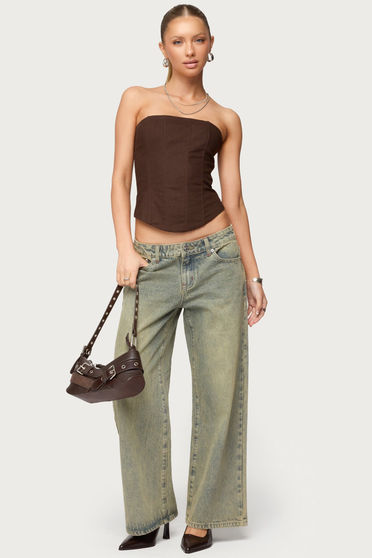 Hadar Linen Look Corset