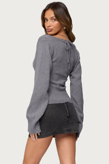 Stacie V Neck Sweater