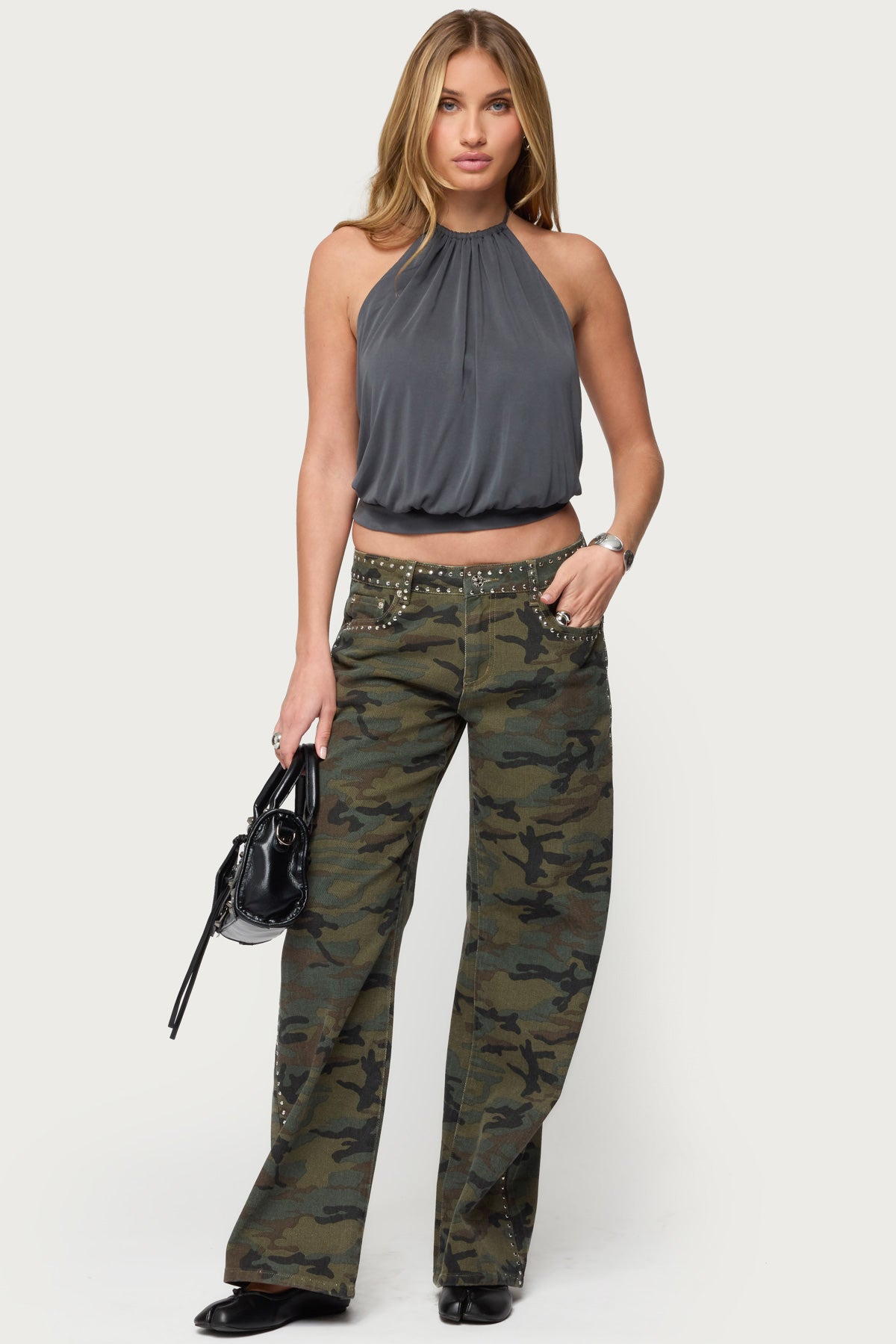 Kammy Backless Halter Top