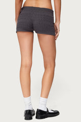 Nella Cable Knit Shorts