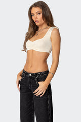 Summit Ruched Crop Top