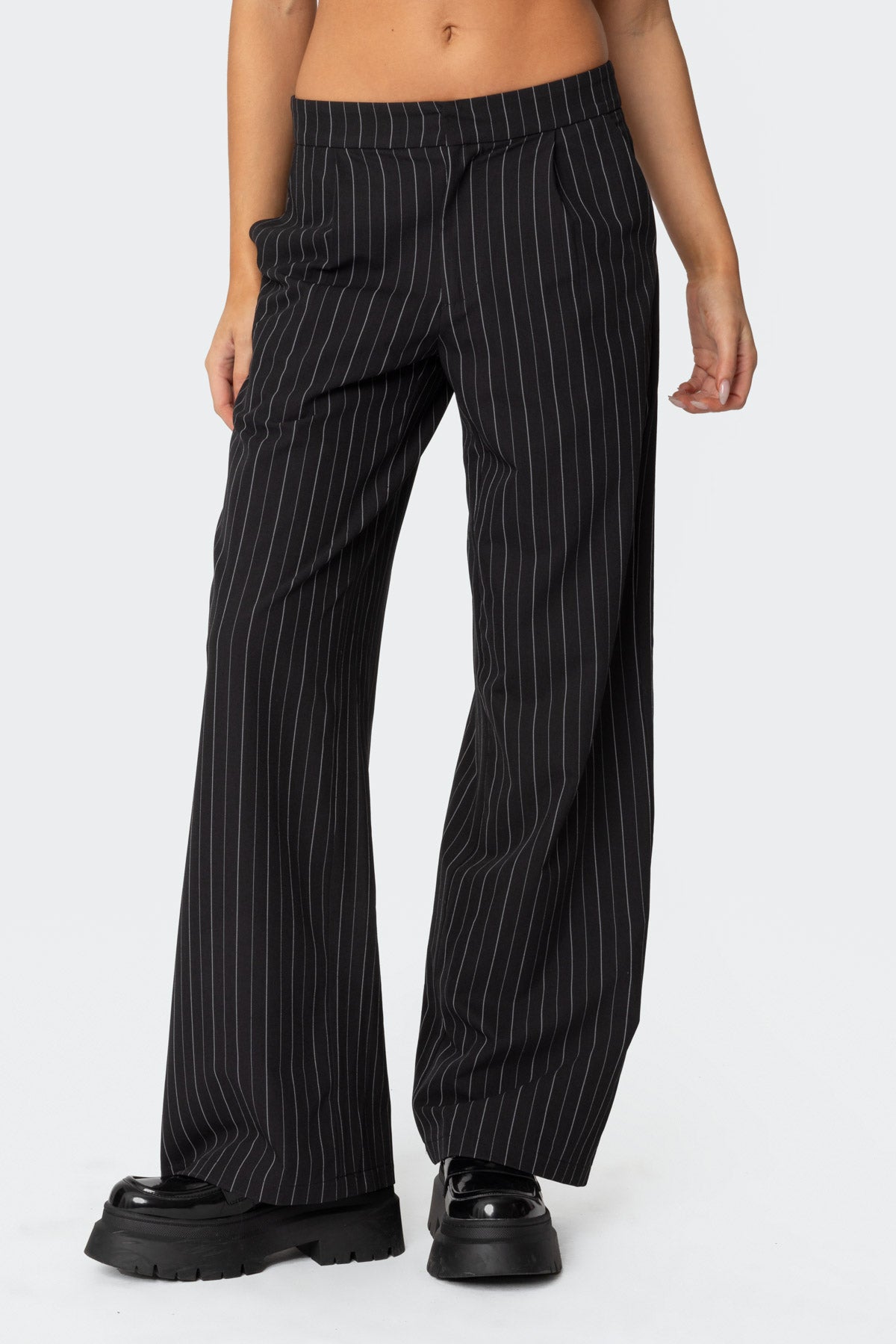 Aliza Pinstripe Pants