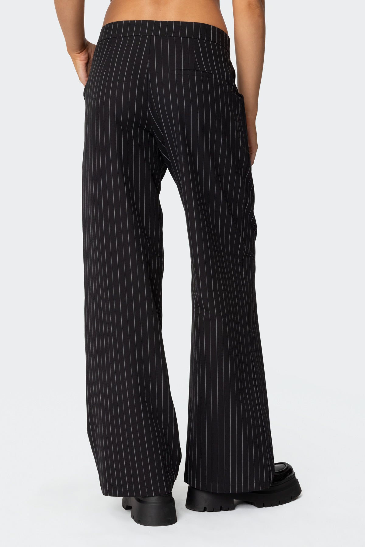 Aliza Pinstripe Pants