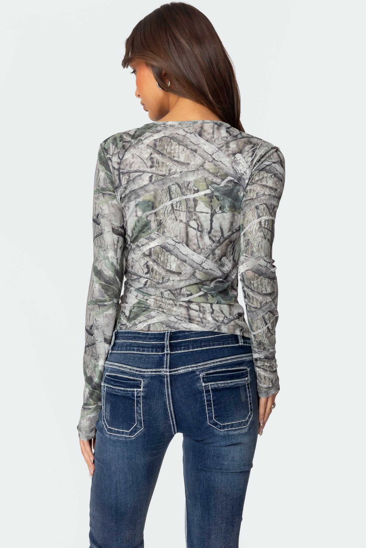 Camo Babe Top