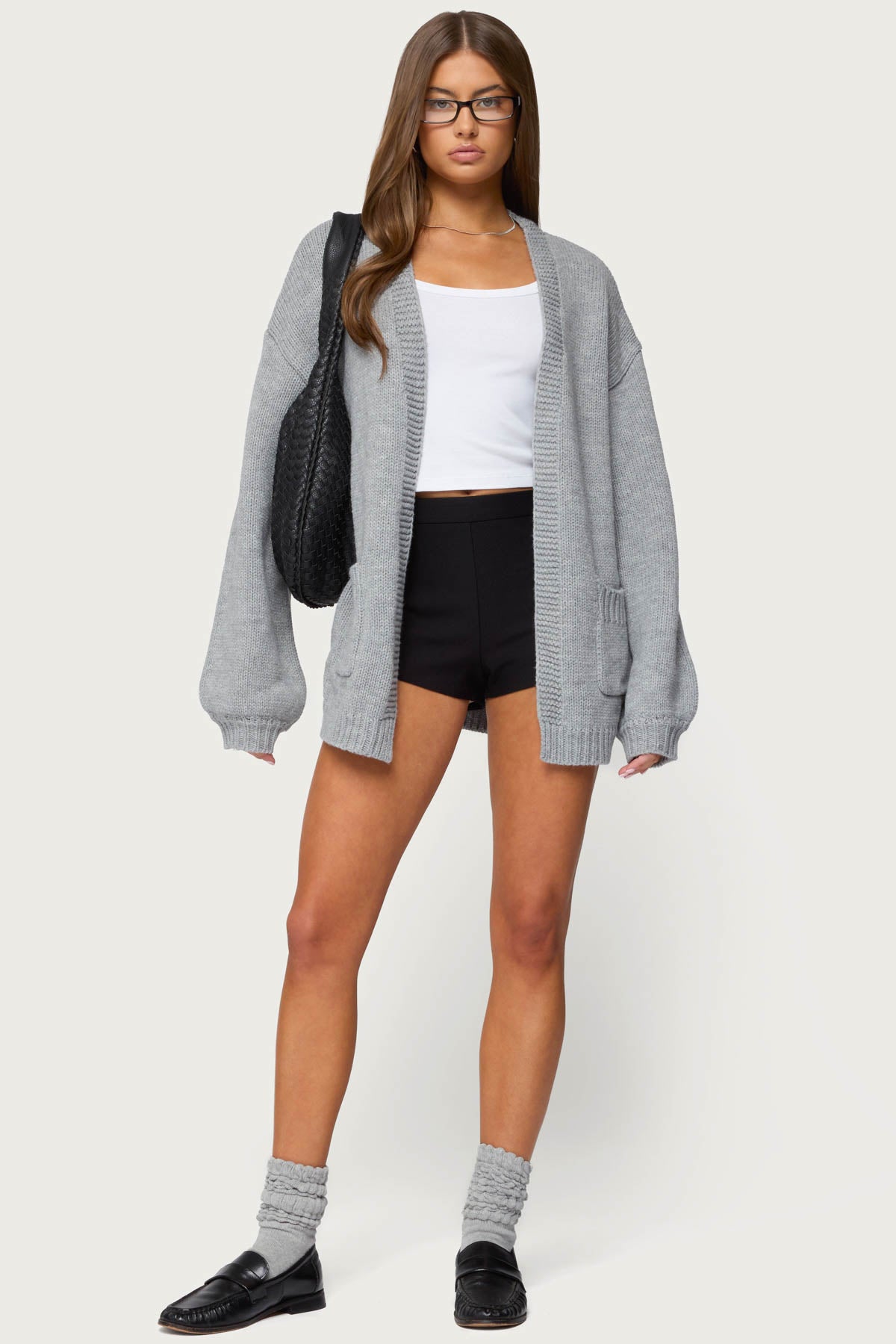 Julian Oversized Knit Cardigan – edikted