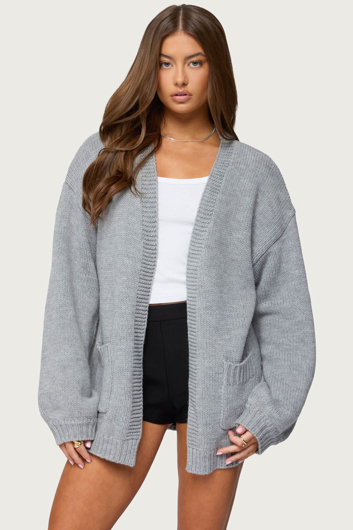 Julian Oversized Knit Cardigan – edikted
