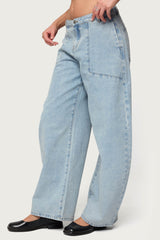Jolie Low Rise Barrel Jeans