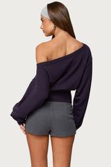 Ravenna Off Shoulder Sweater