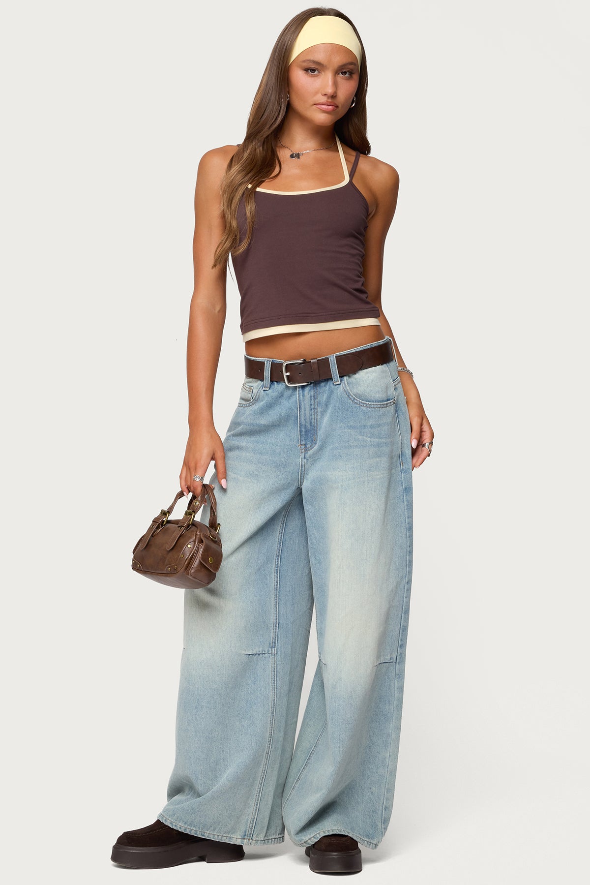 Roya Layered Halter Tank Top – edikted